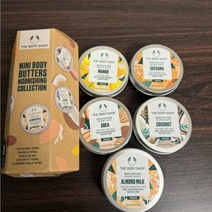 THE BODY SHOP MINI BODY BUTTERS NOURISHING COLLECTION